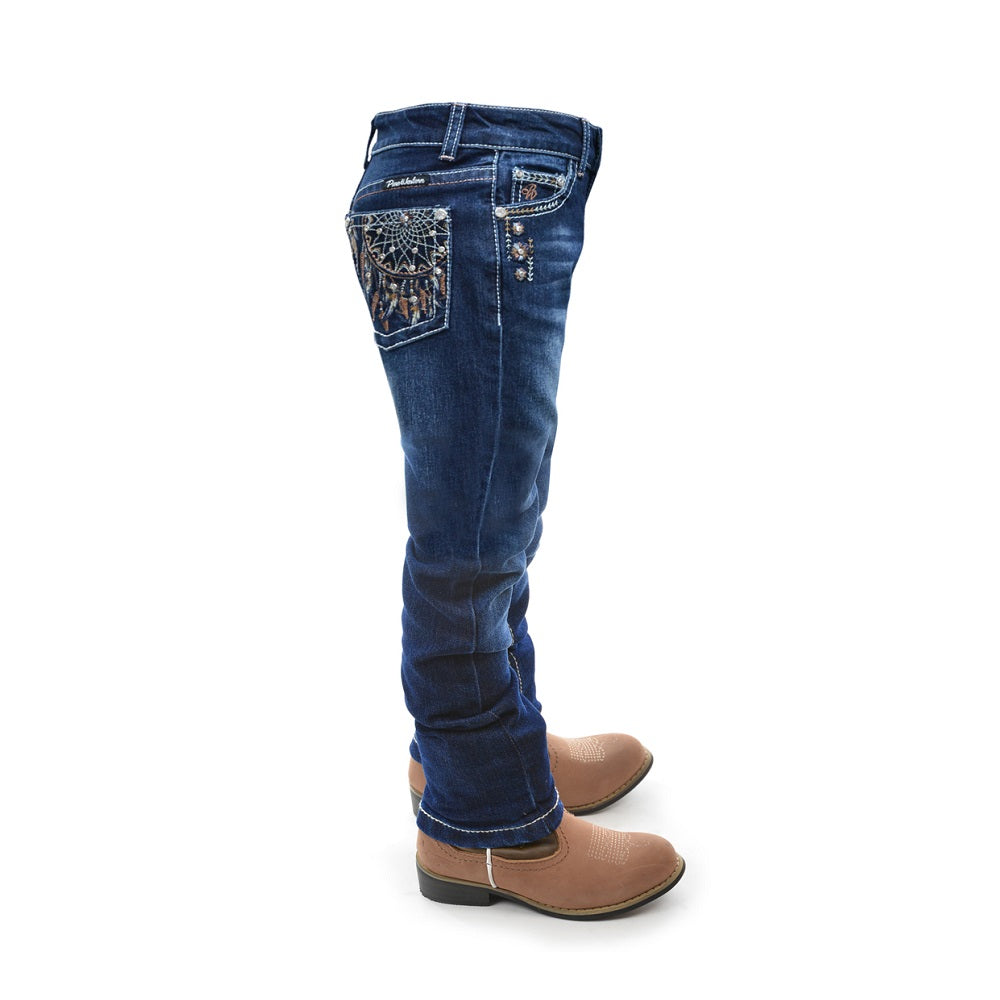 ure Western Girls Lola Slim Leg Jean | Midnight