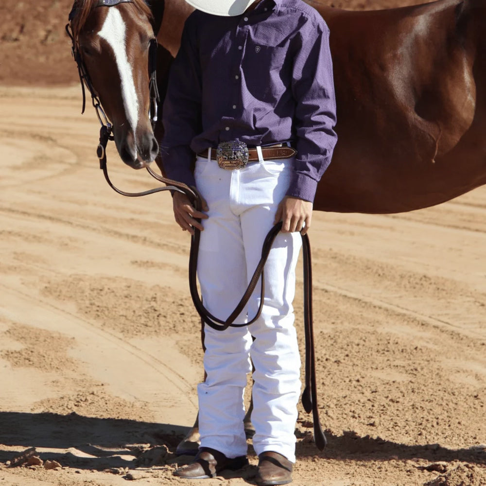 Peter Williams Riding Jeans | Warwick | White | 36 Leg