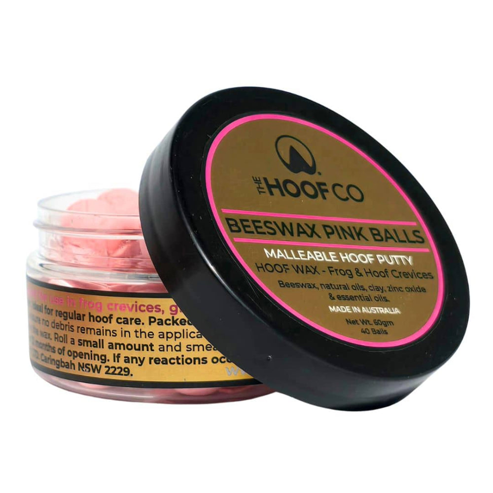 The Hoof Co.Beeswax Pink Balls