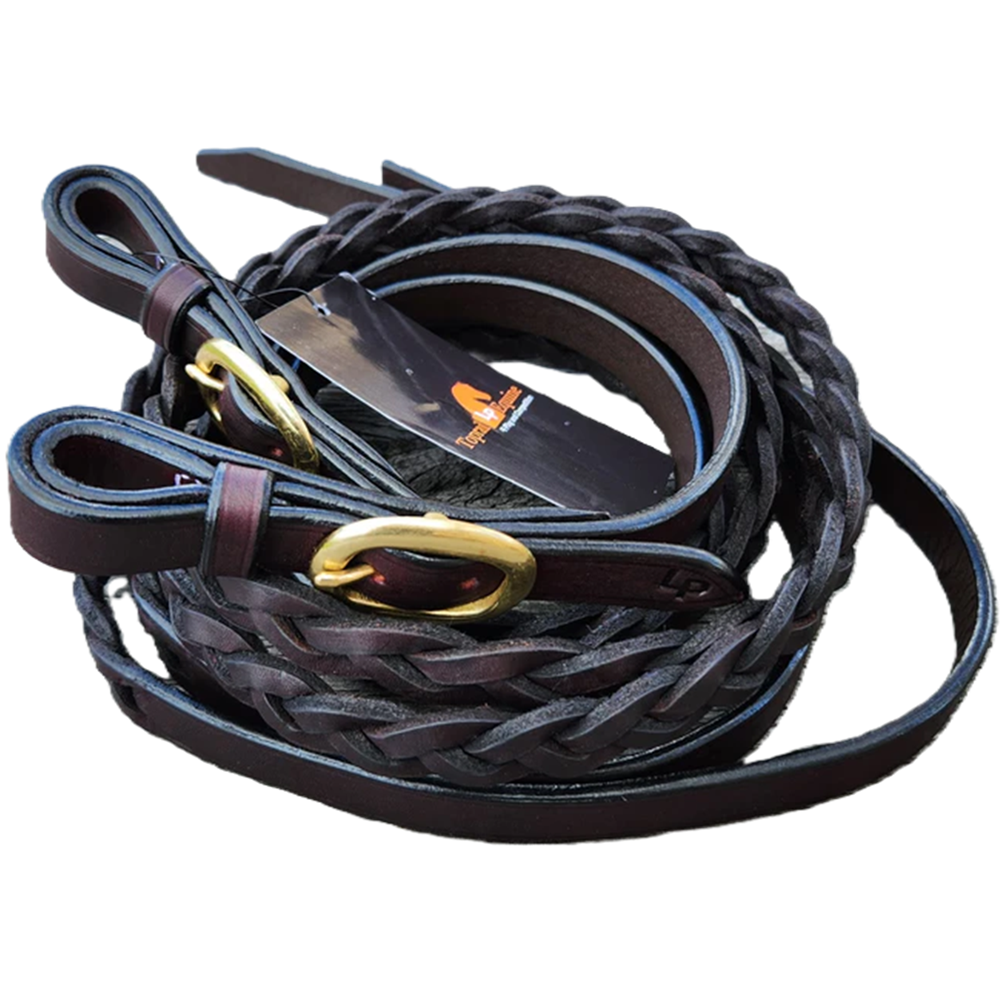 Toprail Equine Show Reins | Secret Plait | 6.6ft