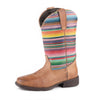 Roper Kids Western Boots | Cora Serape | Tan / Serape