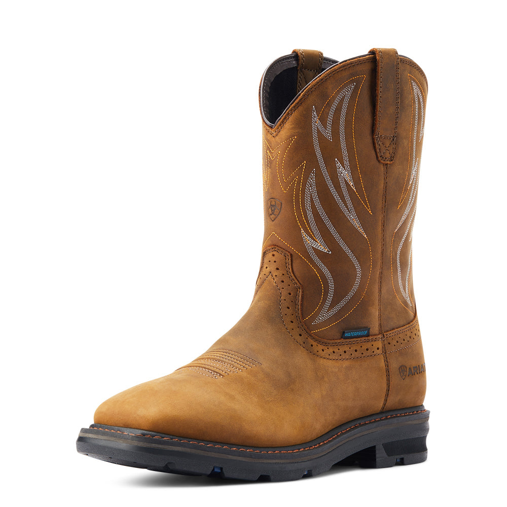 Ariat Mens Boots | Sierra Shock Sheild | Distressed Brown