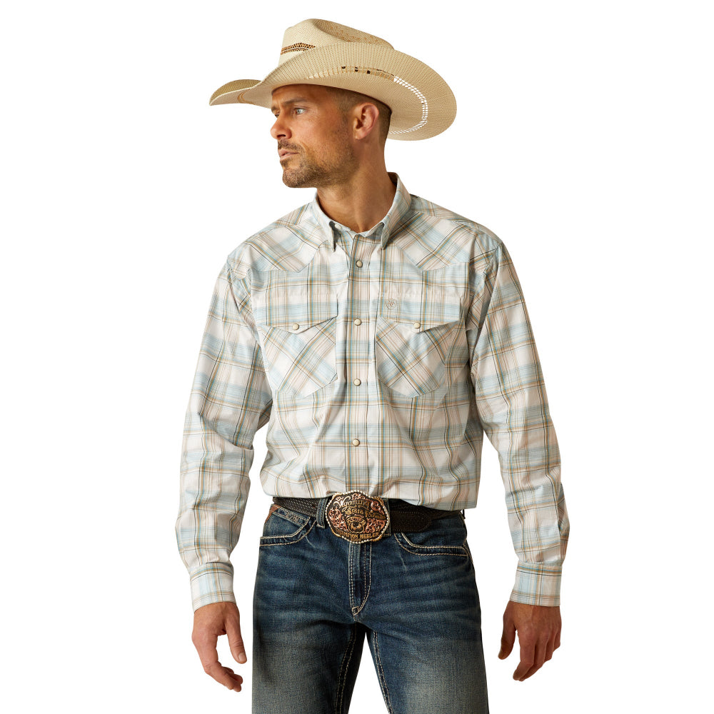 Ariat Mens Shirt | Pro Series Fillmore | Turquoise