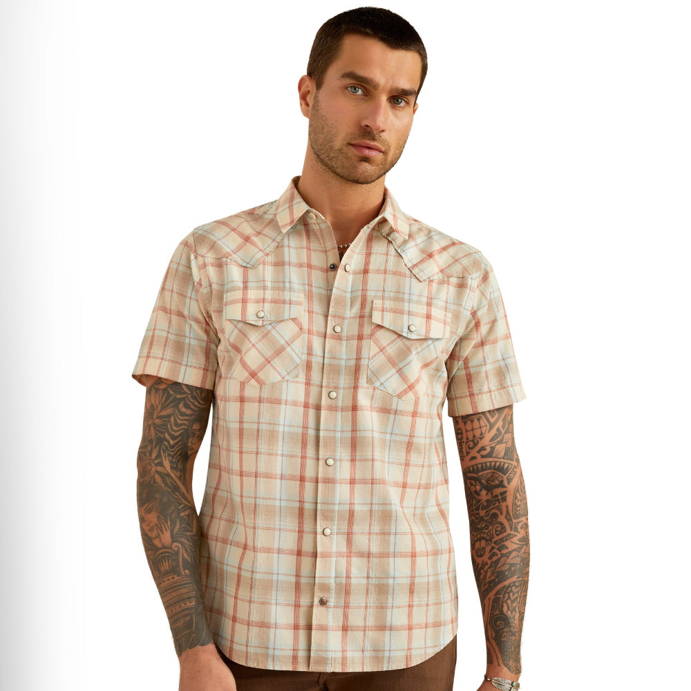 Ariat Mens Shirt | Horton Retro Fit | Light Brown