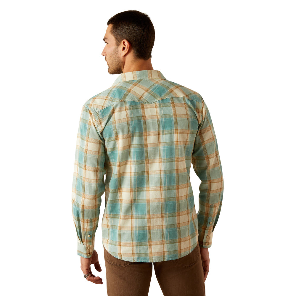 Ariat Mens Shirt | Hardin Retro Fit | Turquoise