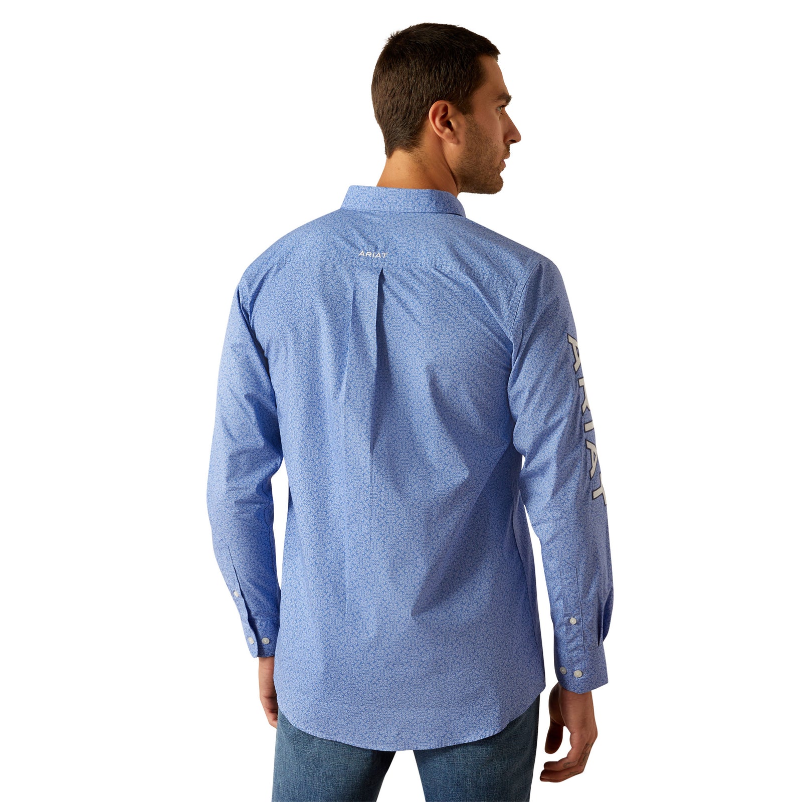 Ariat Mens Shirt | Team Potter | Blue / White
