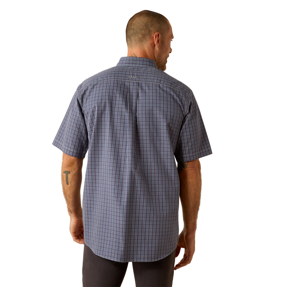 Ariat Mens Shirt | Wrinkle Free Oaklee Classic | Navy