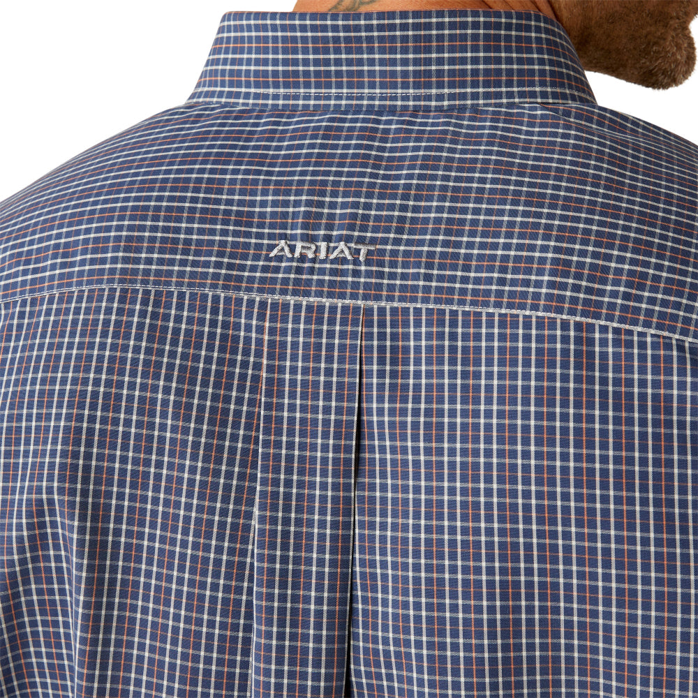 Ariat Mens Shirt | Wrinkle Free Oaklee Classic | Navy