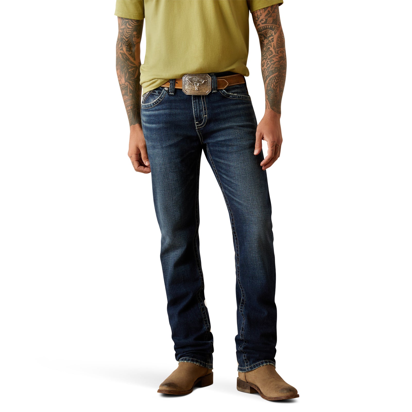 Ariat Mens Jeans | M8 Matthew Hillcrest | Modern Slim 32 Leg