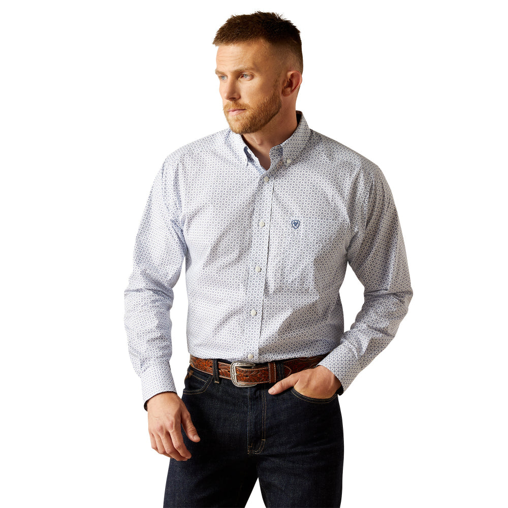 Ariat Mens Shirt | Danny Wrinkle Free | Blue
