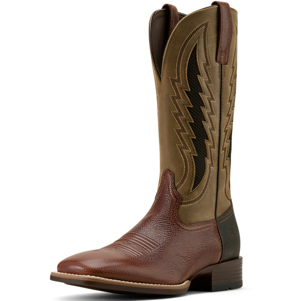 Ariat Mens Western Boots | Dakota Venttek | Beasty Brown / Brown Bomber