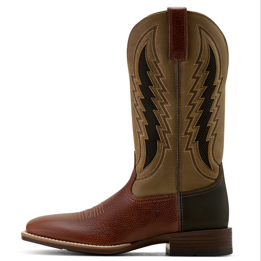 Ariat Mens Western Boots | Dakota Venttek | Beasty Brown / Brown Bomber