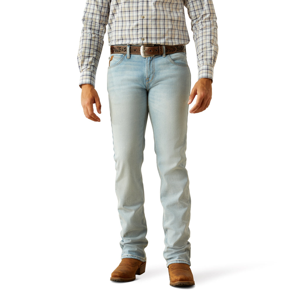 Ariat Mens Jeans | M8 Grizzly Leland | Modern Slim | 32 Leg