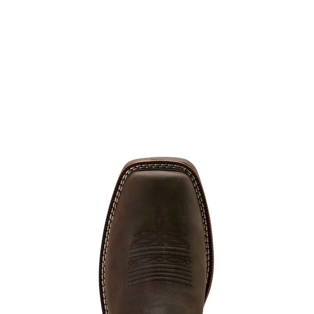 Ariat Mens Ventek Western Boot | Activator | Dark Brown / Wicker