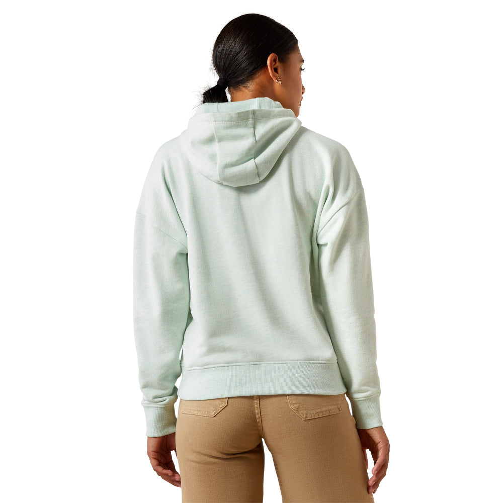 Ariat Womens Hoodie | Just | Beach Glass Heather
