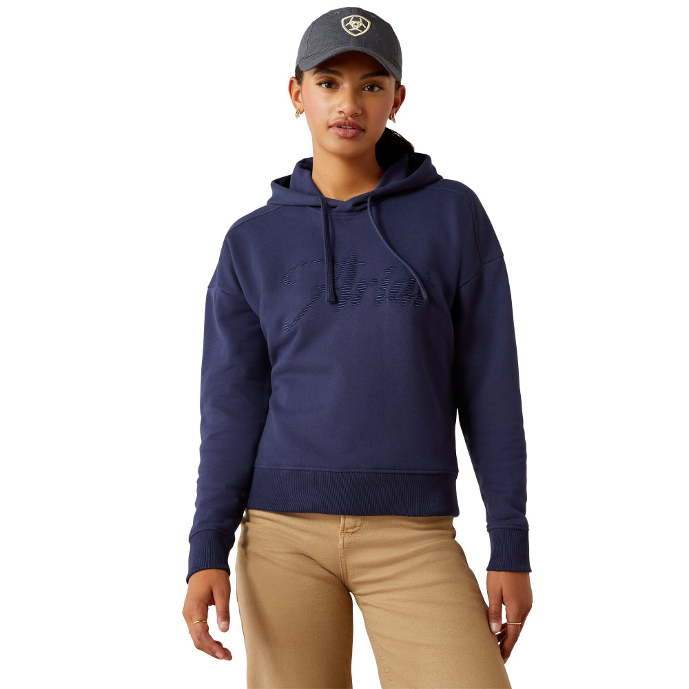 Ariat Womens Hoodie | Just | Navy Eclipse
