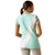 Ariat Womens Polo | Taryn | Beach Glass / Electric Green
