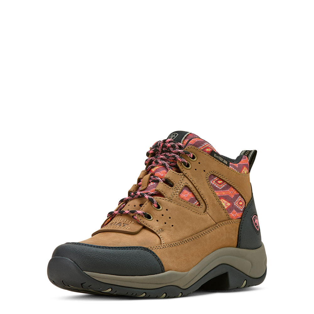 Ariat Womens Terrain Boots | Venttek 360 | Tan / Aztec
