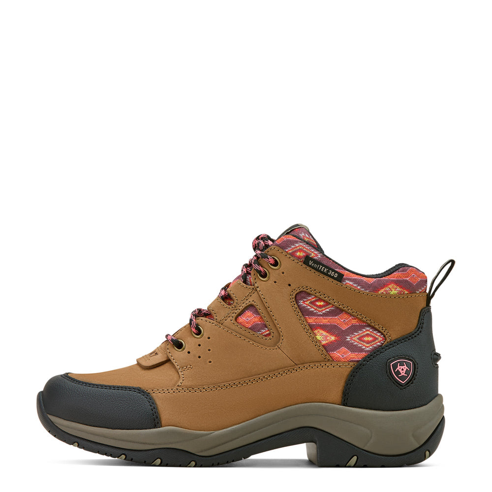 Ariat Womens Terrain Boots | Venttek 360 | Tan / Aztec
