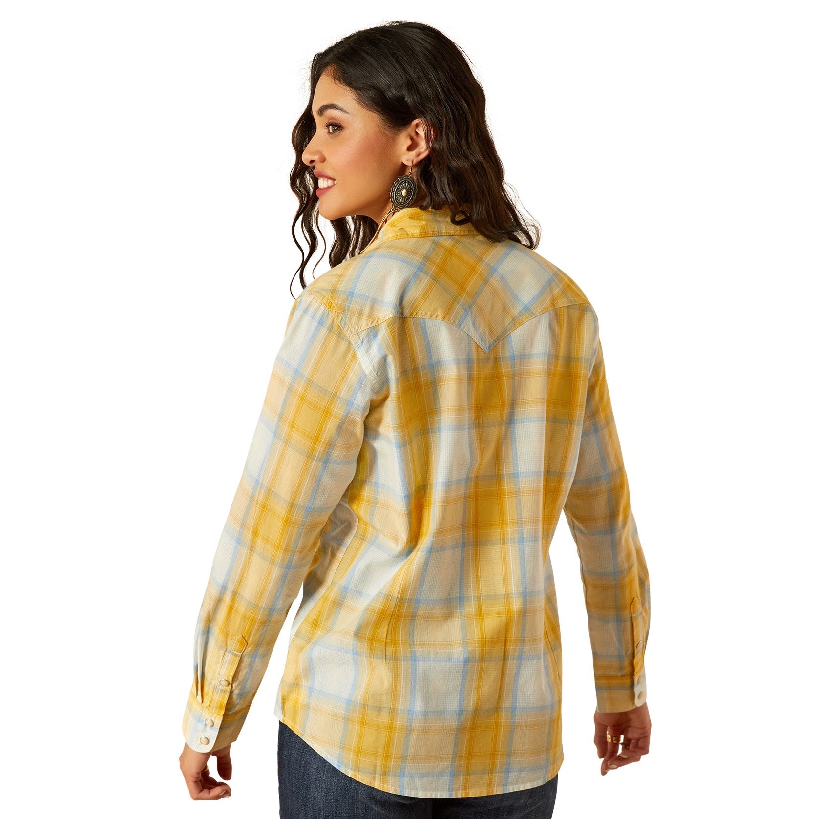 Ariat Womens Shirt | Daisy Snap | Honeybee Plaid