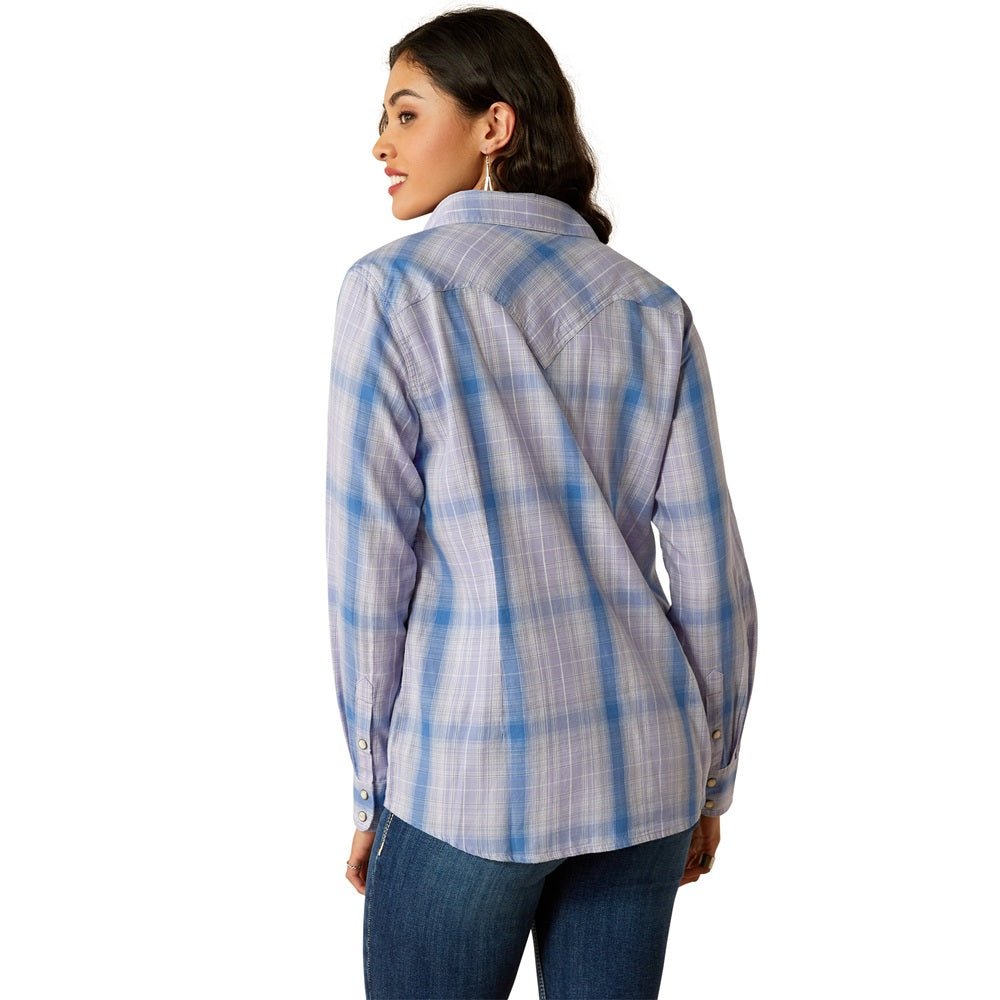 Ariat Womens Shirt | Mystic Snap | Sweet Lavender