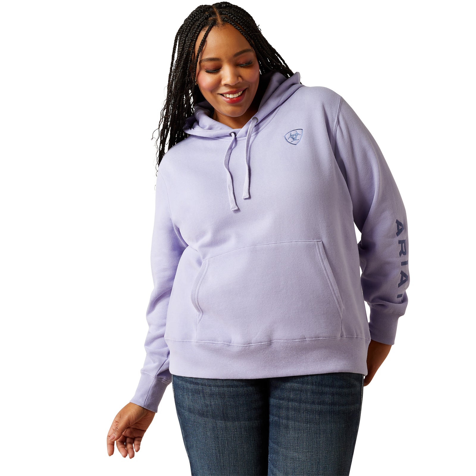 Ariat Womens Hoodie | Logo 2.0 | Sweet Lavender