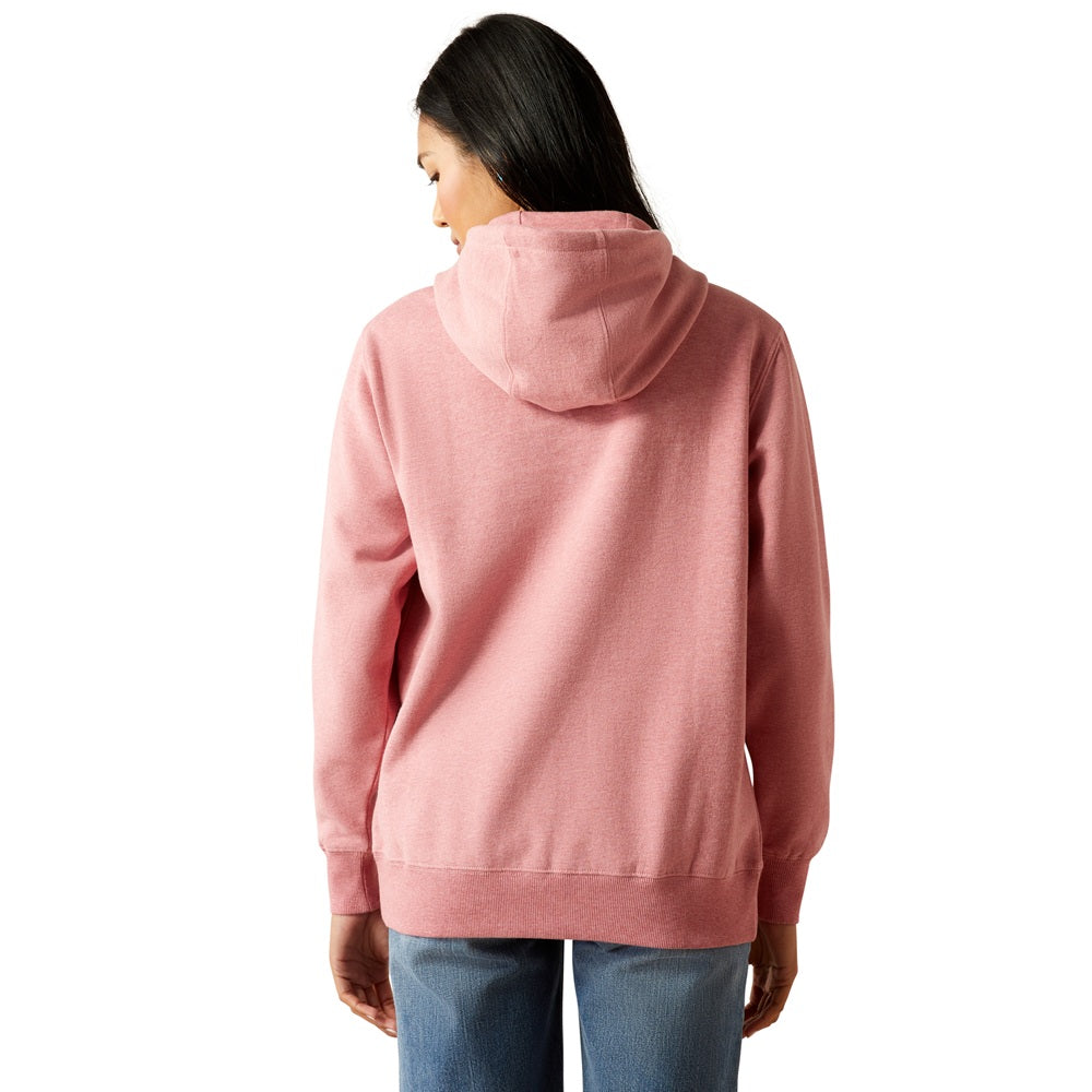 Ariat Womens Hoodie | Logo 2.0 | Rose Wine