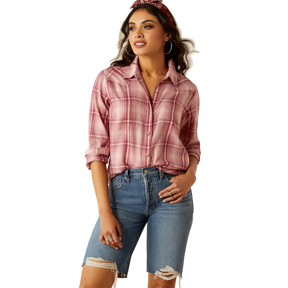 Ariat Womens Shirt | Billie Jean | Delilah Plaid
