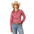 Ariat Womens Shirt | Kirby Wrinkle Resistant Stretch | Rose Wine
