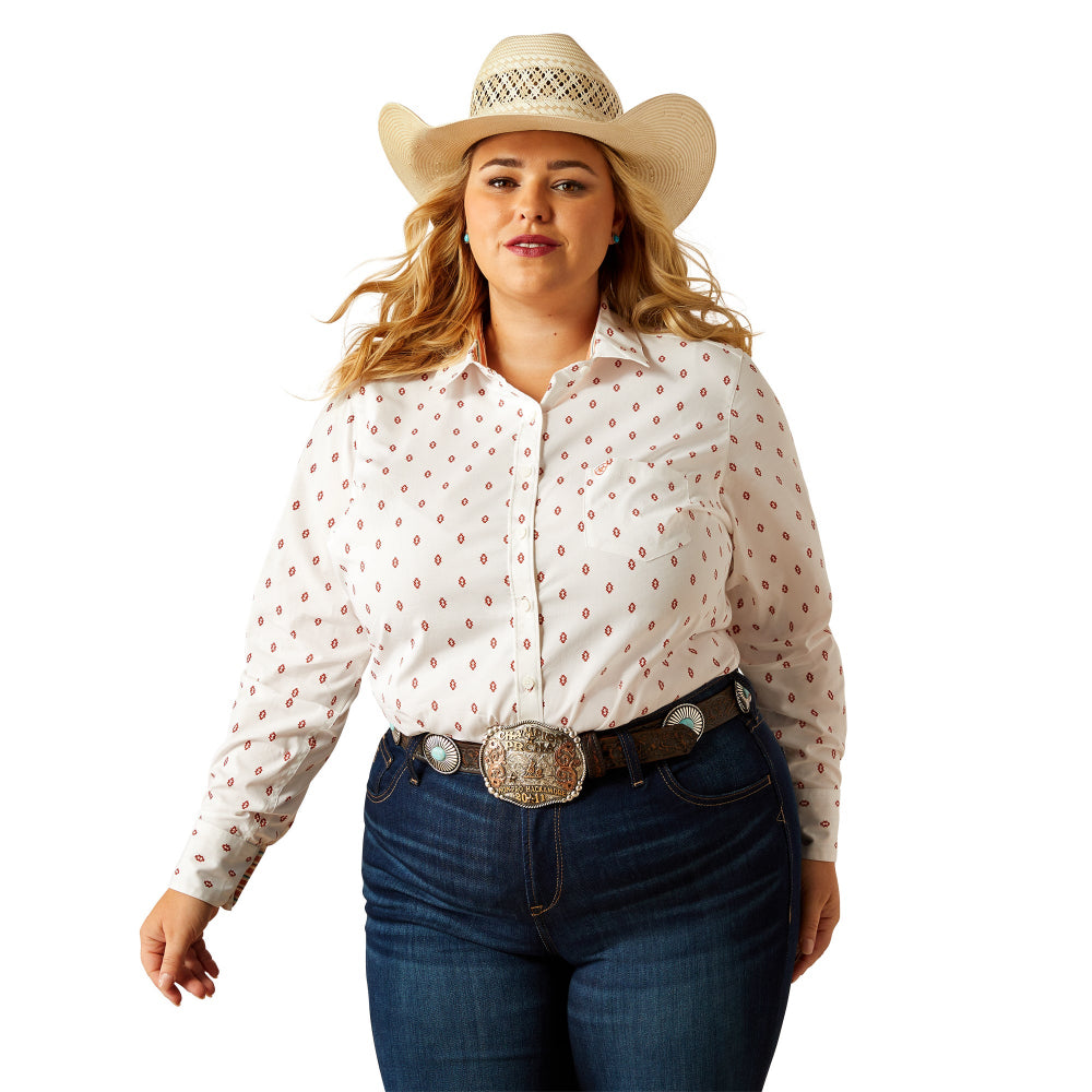 Ariat Womens Shirt | Kirby Wrinkle Resistant | Kai Ditsy