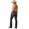 Ariat Womens Jeans | Lilla Missouri | Mid Rise Boot Cut | Short Leg