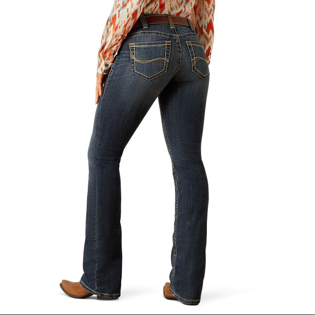 Ariat Womens Jeans | Lilla Missouri | Mid Rise Boot Cut | Short Leg