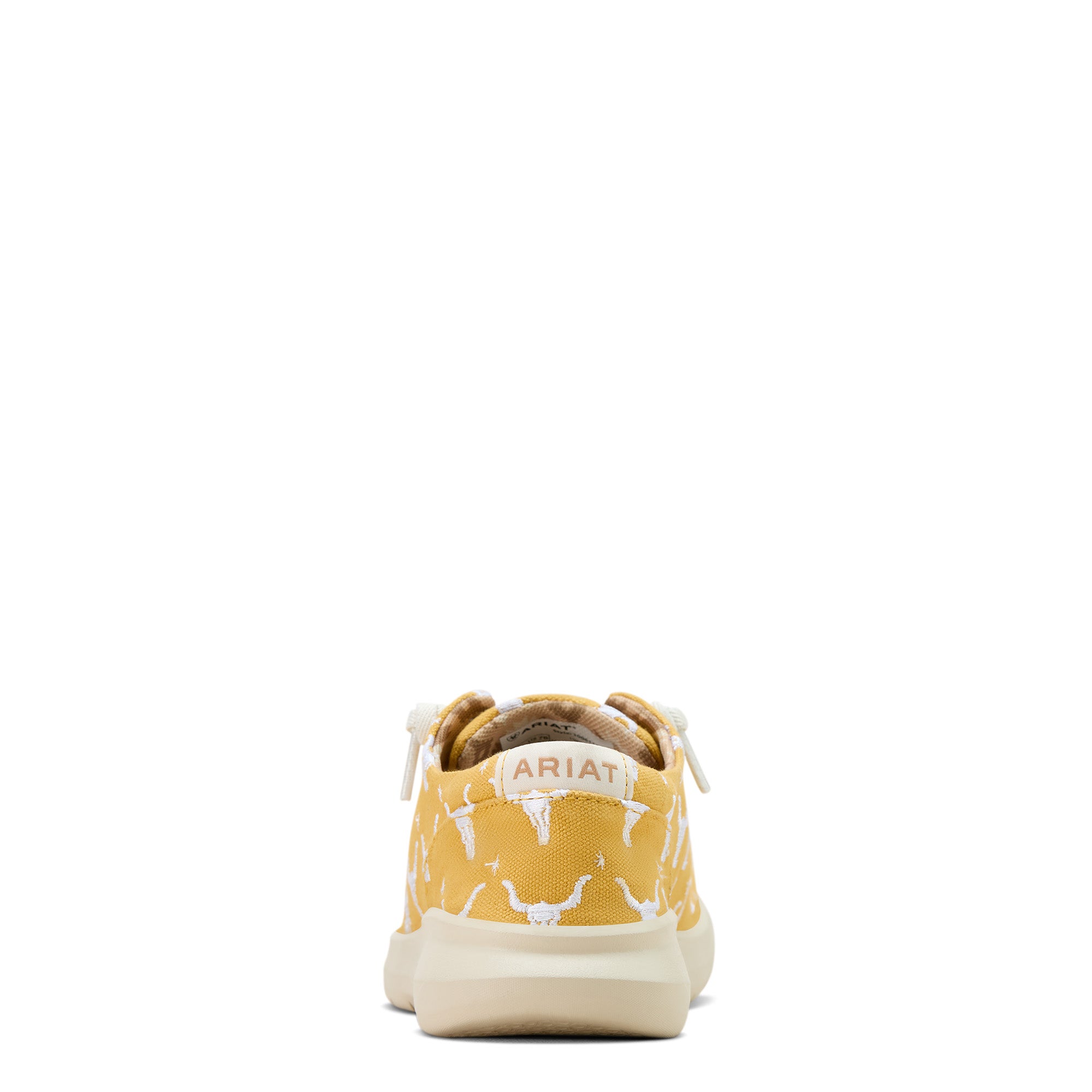 Ariat Womens Shoes | Hilo Steer Heads | Doodle Mustard