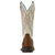 Ariat Womens Western Boots | Round Up W Toe Stretchfit | Sandstorm / Distressed Ivory