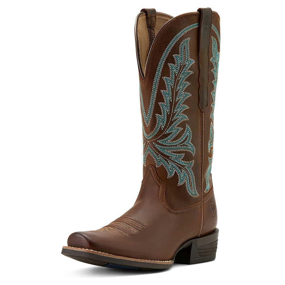 Ariat Womens Western Boots | Rock Creek | Sassy Brown