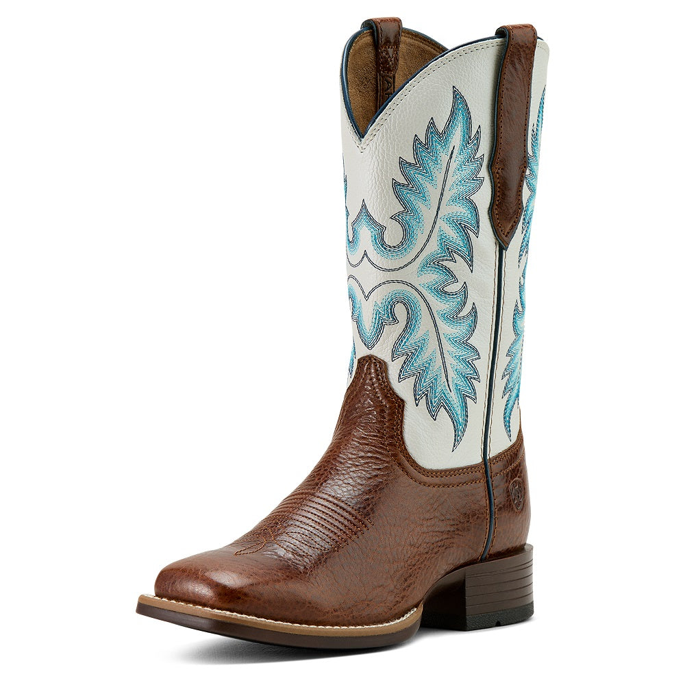 Ariat Womens Western Boots | Canyon Point | Gingersnap / White Icing