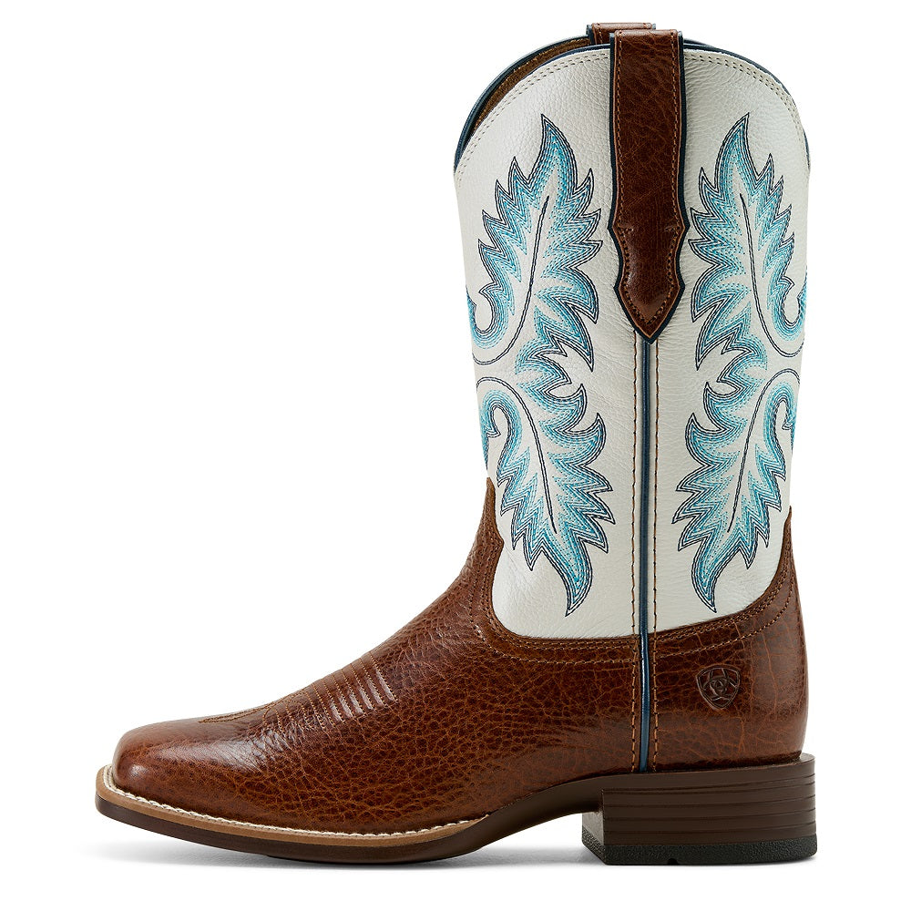 Ariat Womens Western Boots | Canyon Point | Gingersnap / White Icing