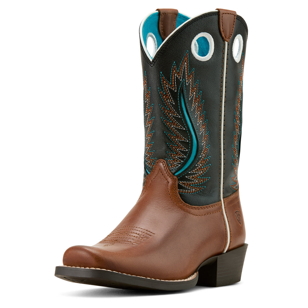 Ariat Youth Western Boots | Futuirty Fort Worth | Coyote Brown / Madison Avenue