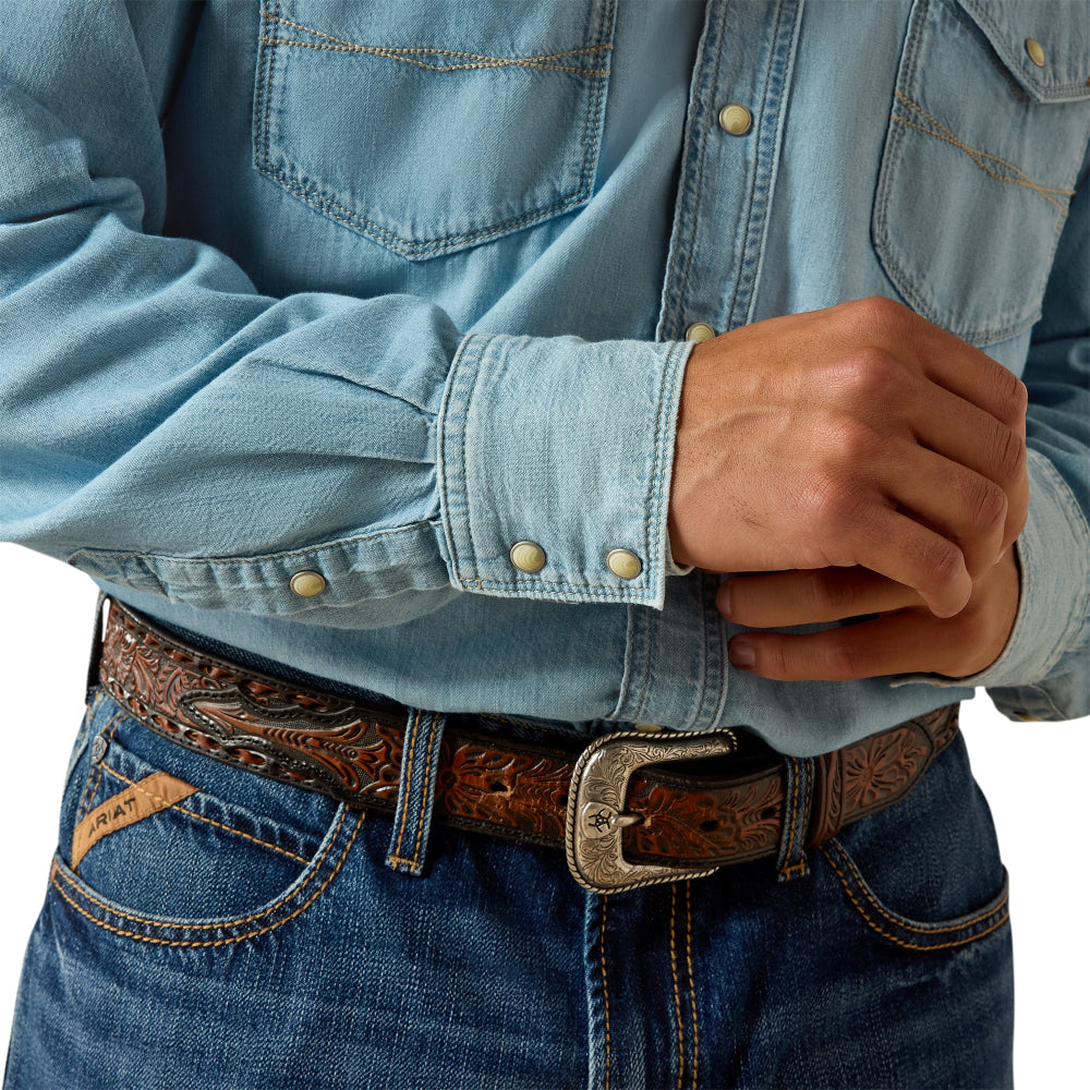Ariat Mens Shirt | Classic Cowboy Denim | Brody