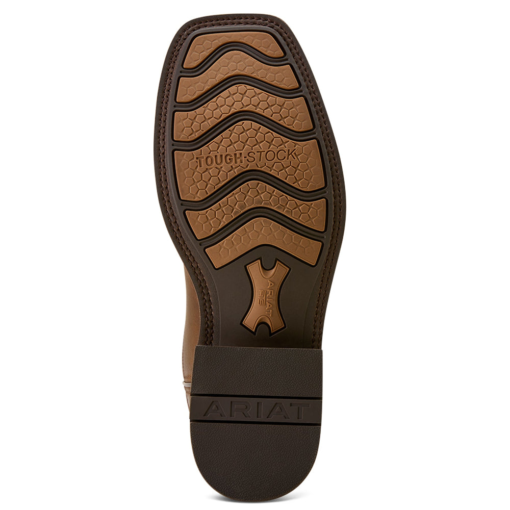 Ariat Mens Boots | Highland Toughstock | Distressed Brown / Tack Room Brown