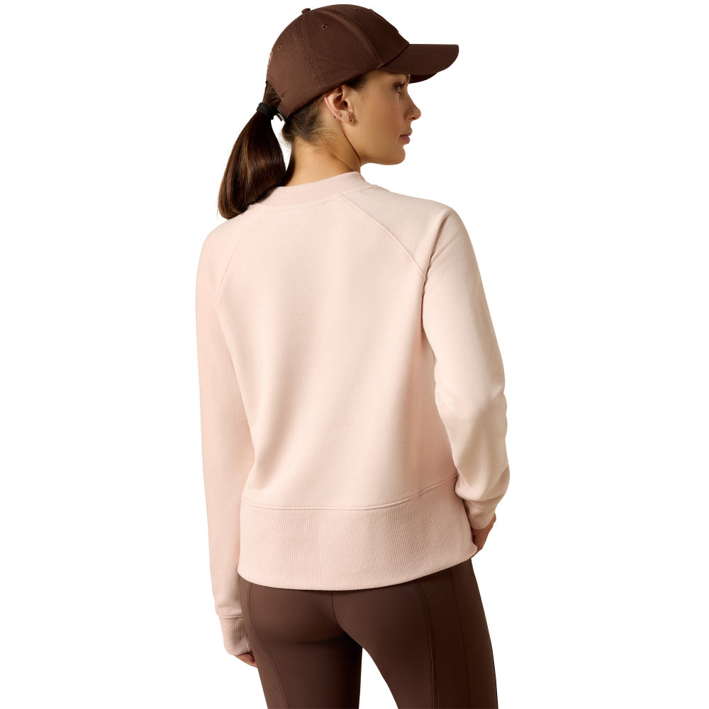 Ariat Womens Sweatshirt | Martine | Sepia Rose