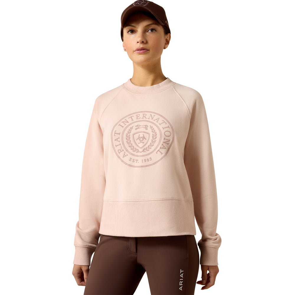 Ariat Womens Sweatshirt | Martine | Sepia Rose