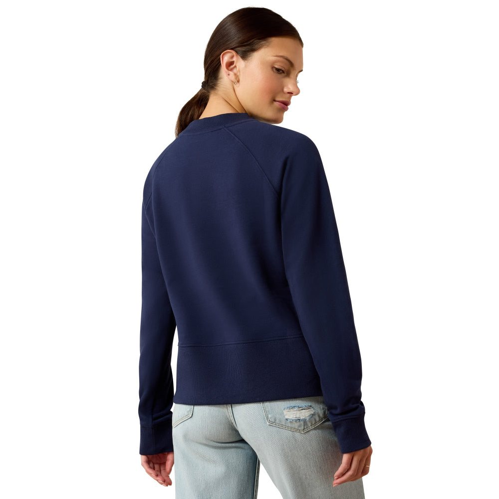 Ariat Womens Sweatshirt | Martine | Navy