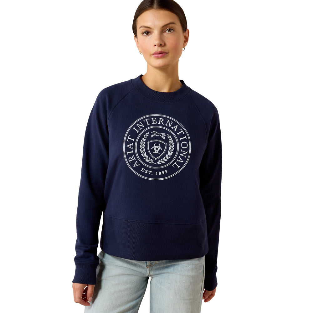 Ariat Womens Sweatshirt | Martine | Navy