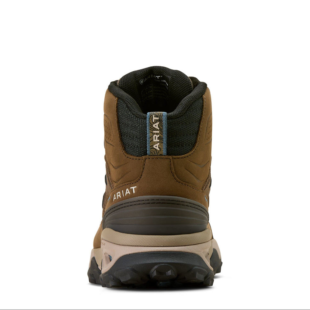 Ariat Womens Shoes | Traverse Mid H2O | Brown Bark