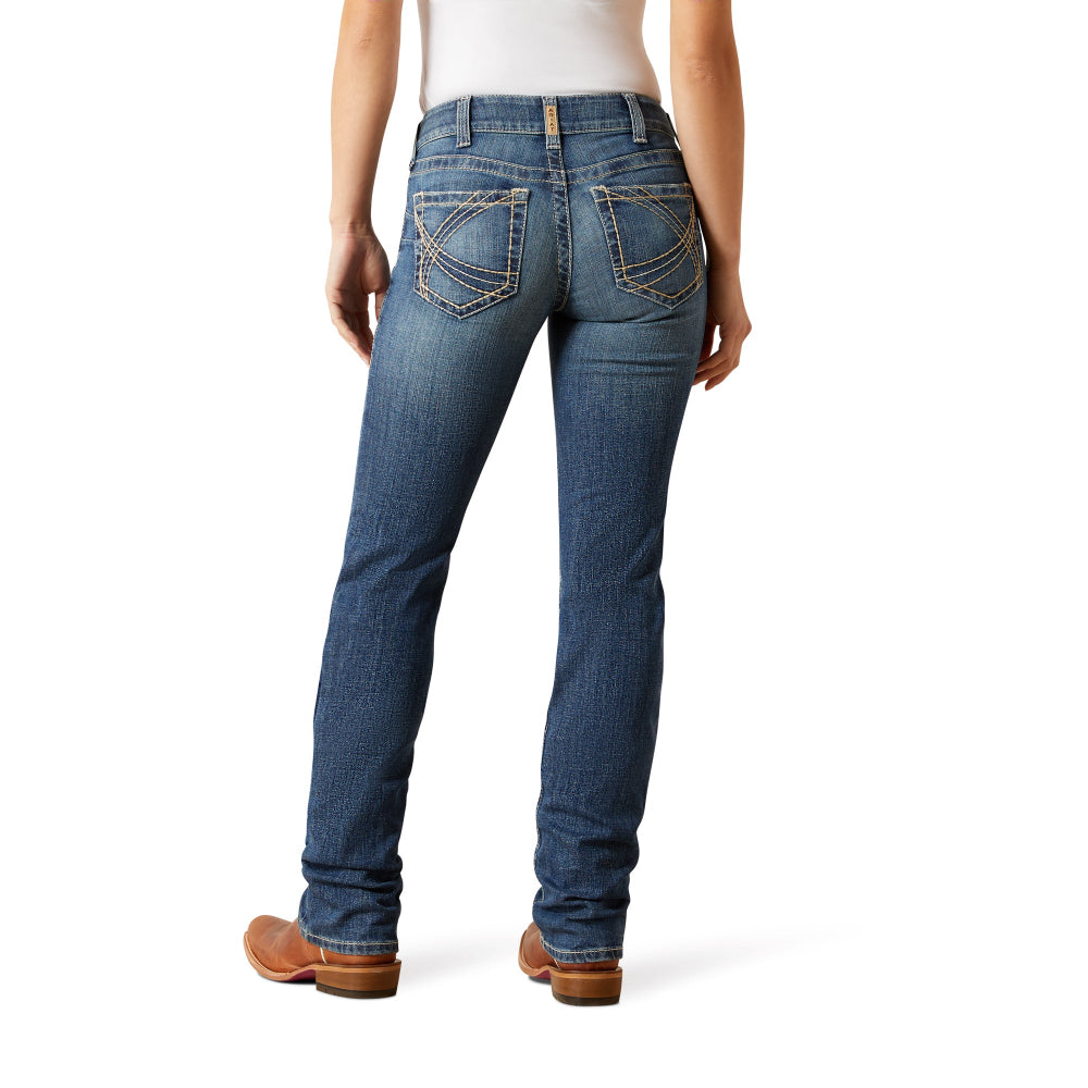 Ariat Womens Jeans | Estelle | Mid Rise Straight Regular Leg