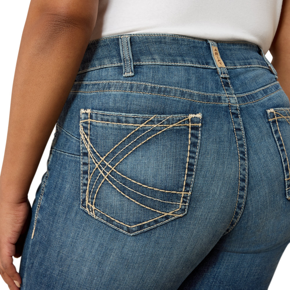 Ariat Womens Jeans | Estelle | Mid Rise Straight Regular Leg