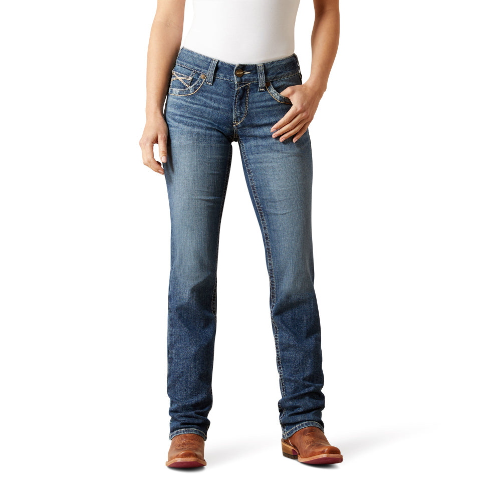 Ariat Womens Jeans | Estelle | Mid Rise Straight Short Leg