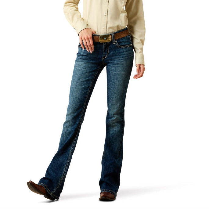 Ariat Womens Jeans | Fiona | Mid Rise Bootcut Long Leg