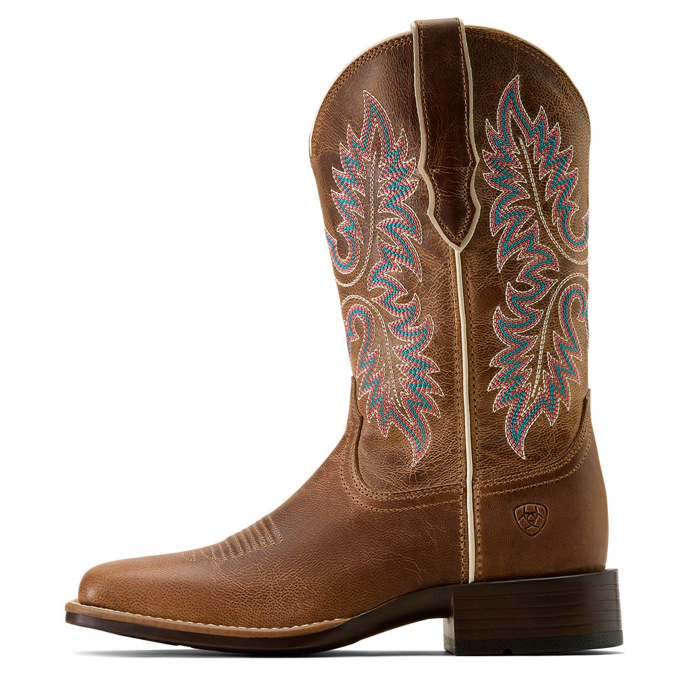 ARIAT WOMENS WESTERN BOOTS | CANYON POINT | MESA BROWN